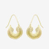 Lunar Drop Earrings in 18k Gold Vermeil