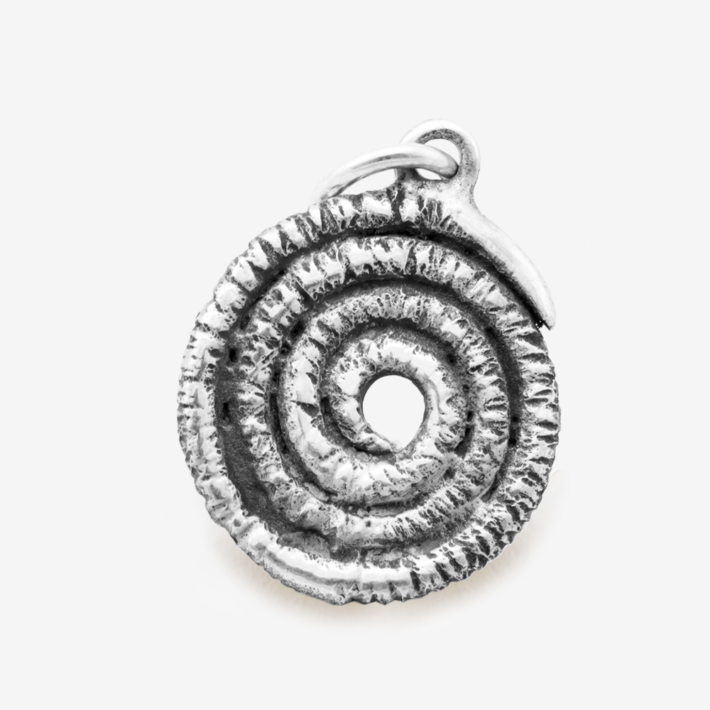 Coil Pendant in Sterling Silver | Jeffrey Burroughs New York