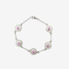 Pink Sapphire Coil Bracelet