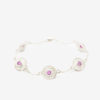 Pink Sapphire Coil Bracelet